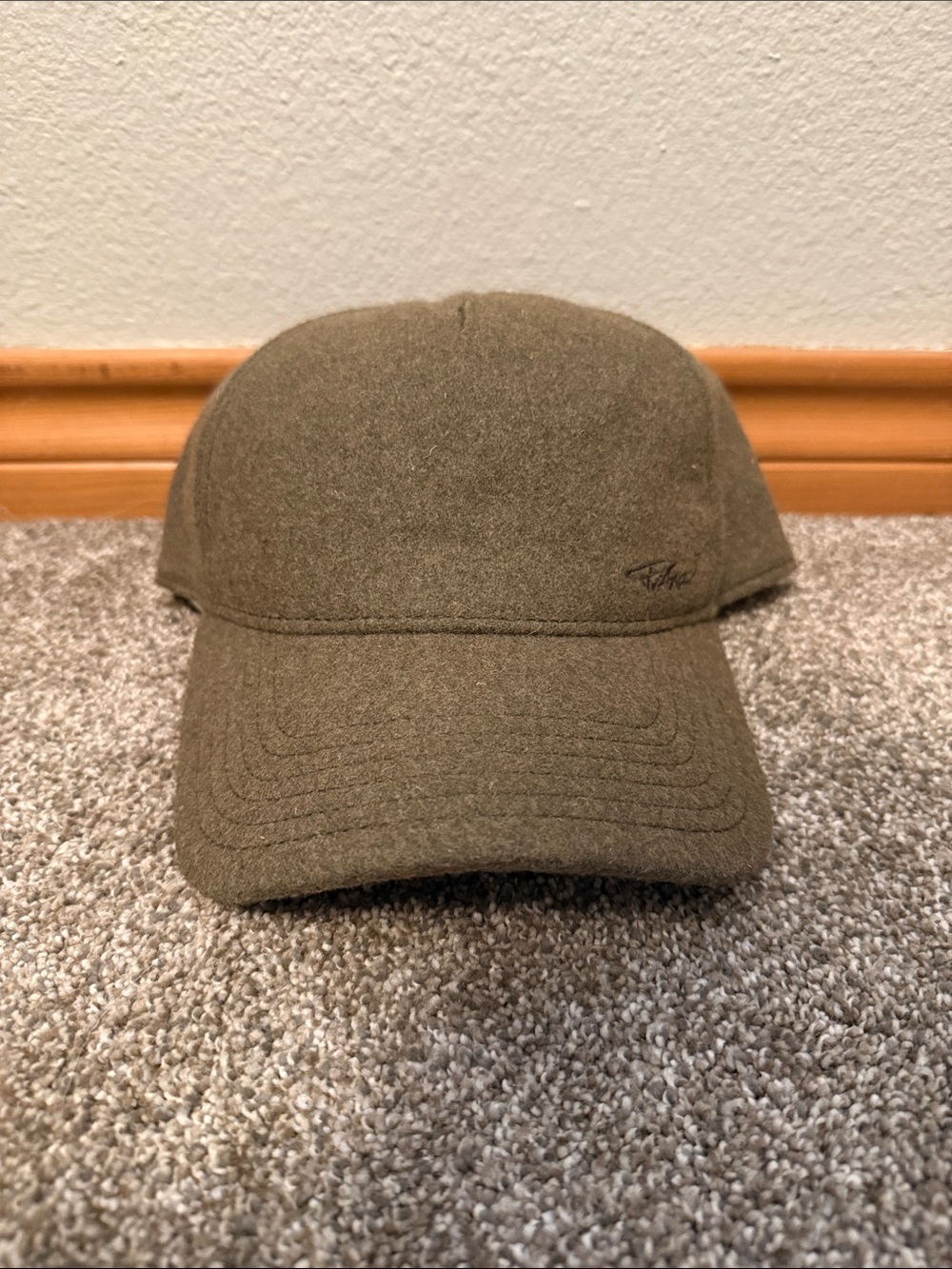 PRANA wool blend SnapBack hat